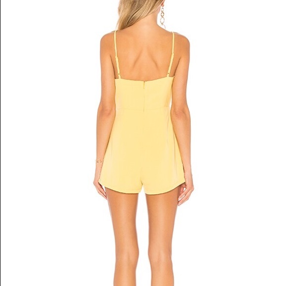 SuperDown Yellow women’s romper Size XS - Picture 2 of 6